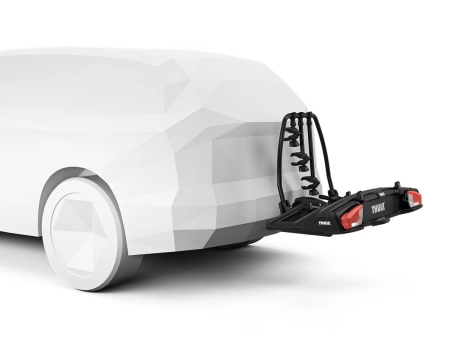 Porte-vélo sur attelage VELOSPACE XT 3 VÉLOS Noir