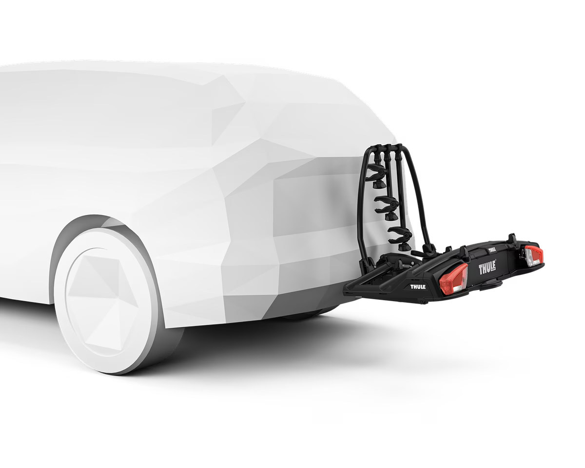 Porte-vélo sur attelage VELOSPACE XT 3 VÉLOS Noir