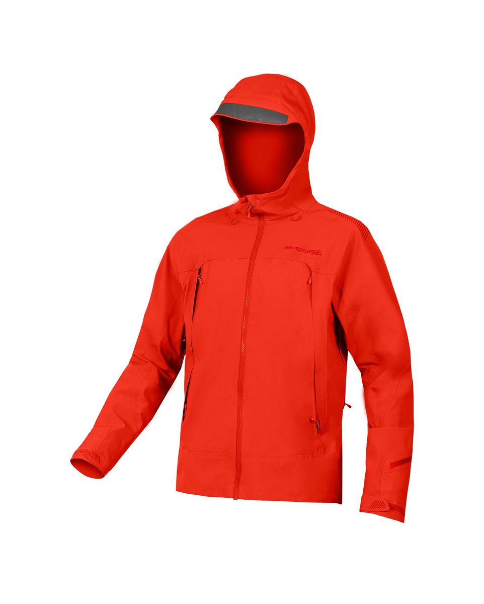 Veste imperméable Homme MT500 II Orange Paprika